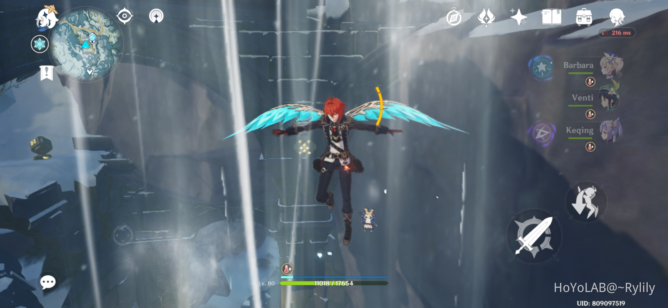 Hidden chest (Dragonspine) Genshin Impact HoYoLAB