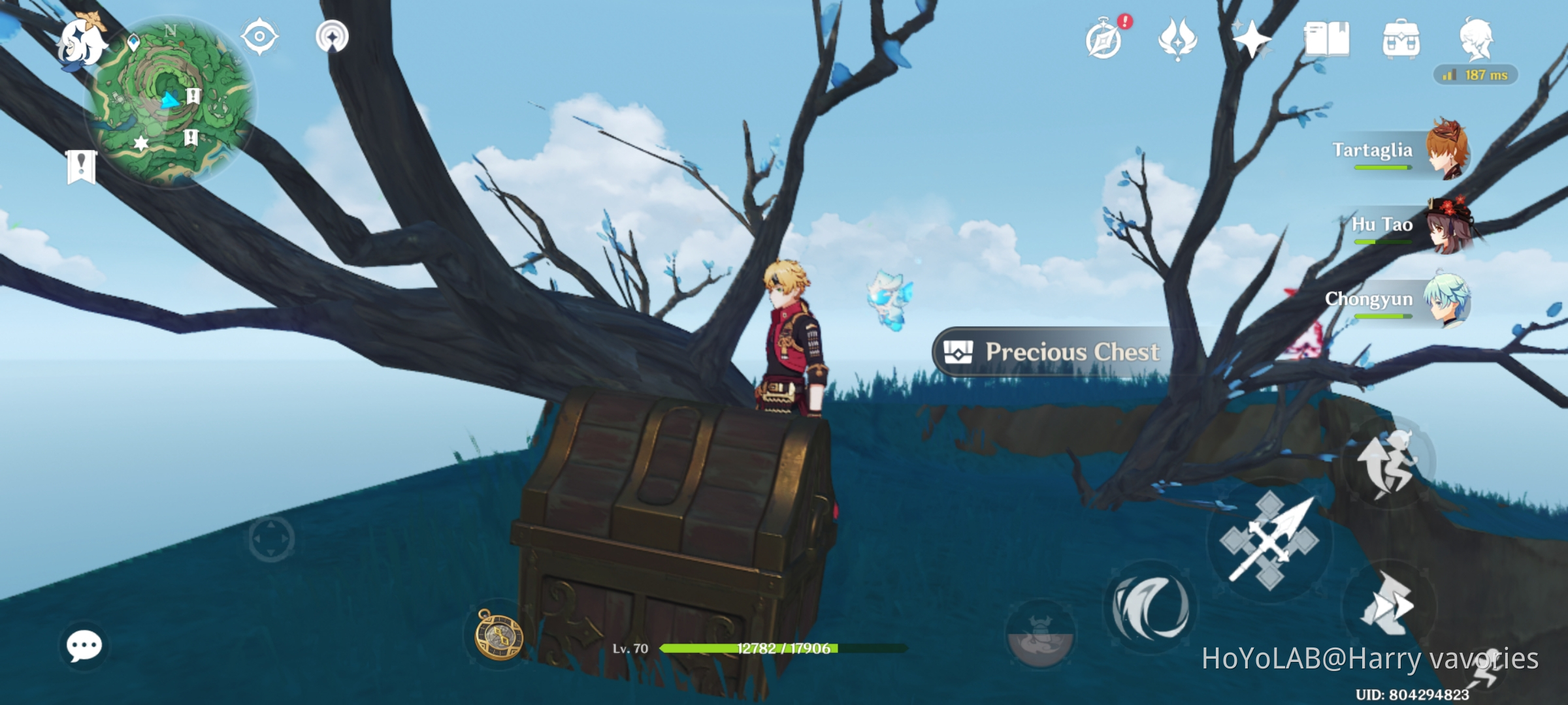 Precious chest di Mt. Kanna Tsurumi island Genshin Impact HoYoLAB