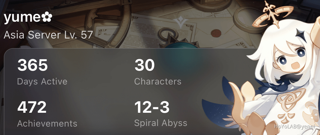 one year Genshin Impact | HoYoLAB