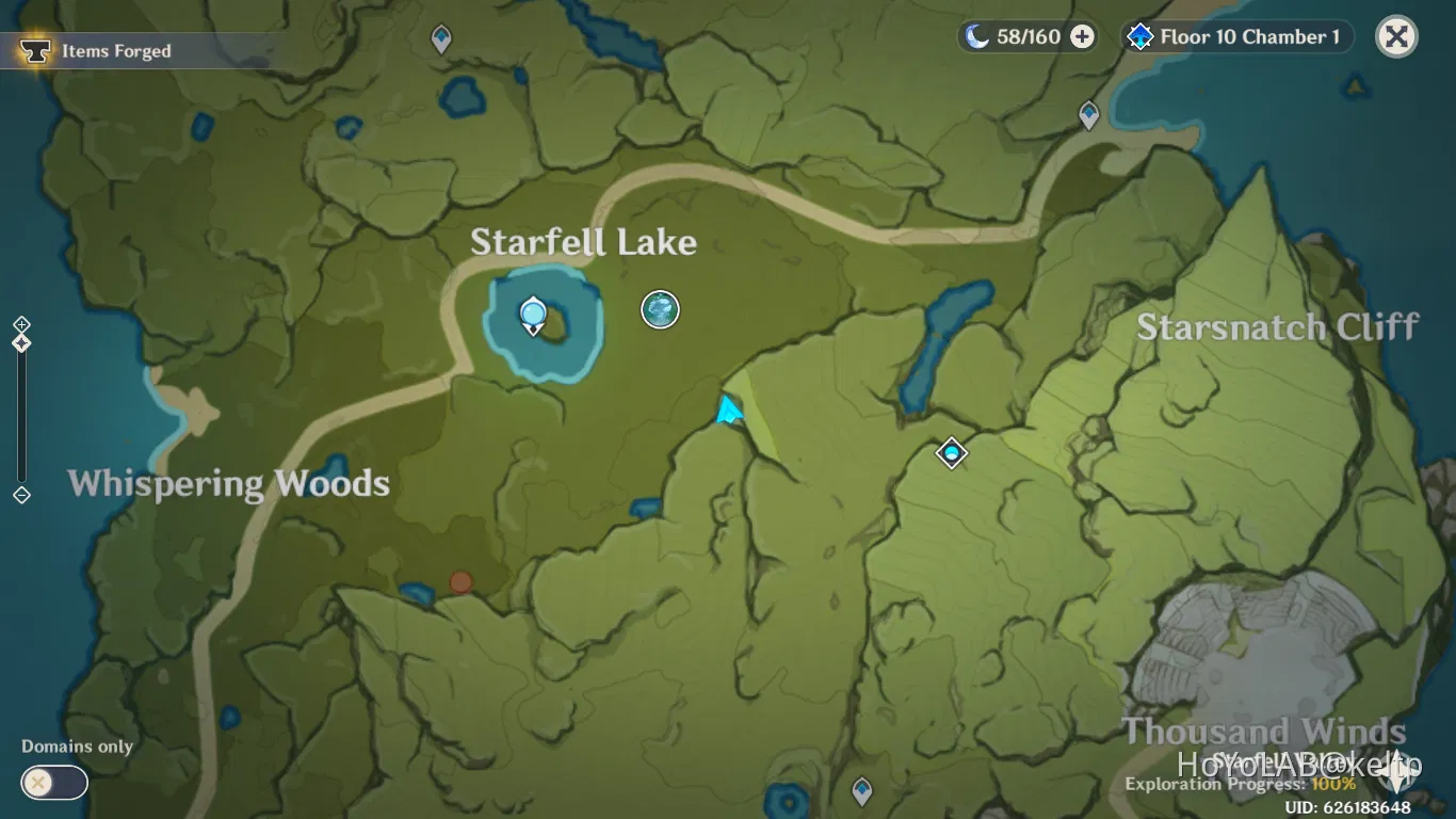 Hidden chest (Exquisite) in Starfell Valley Genshin Impact HoYoLAB