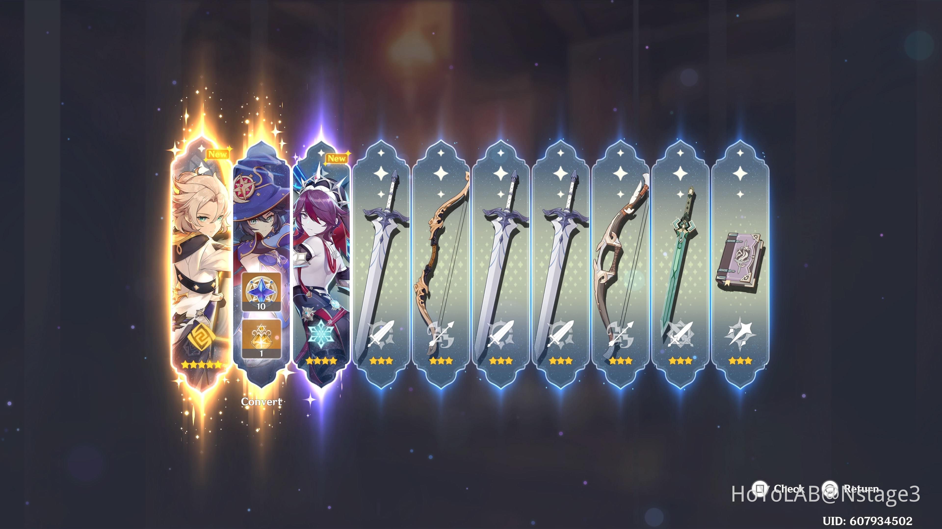 FIRST TEN PULL Genshin Impact | HoYoLAB
