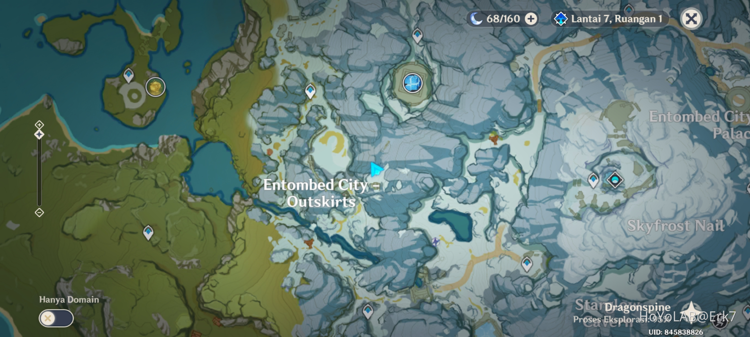 Hidden chest di dragonspine Genshin Impact HoYoLAB