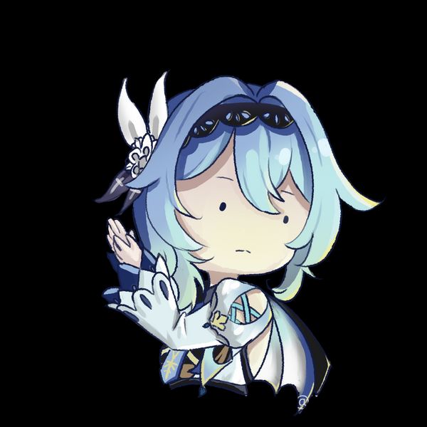 1 2 3 Start Chibi Eula Animated Sticker Player Community