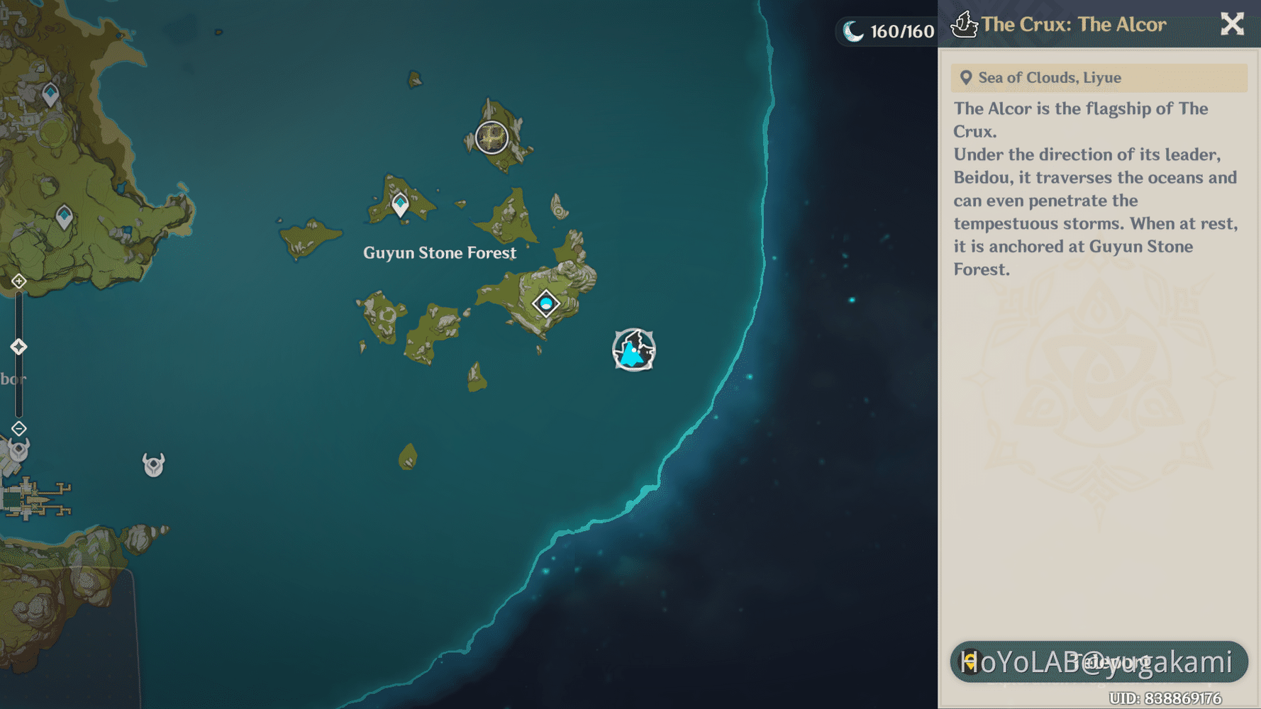 Crux Project Map got the crux fleet Genshin Impact | HoYoLAB