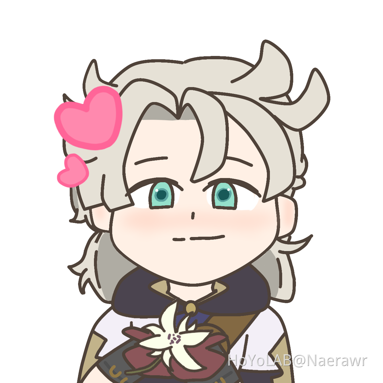 Here, This Cecilia flower is for you, Traveller Genshin Impact HoYoLAB