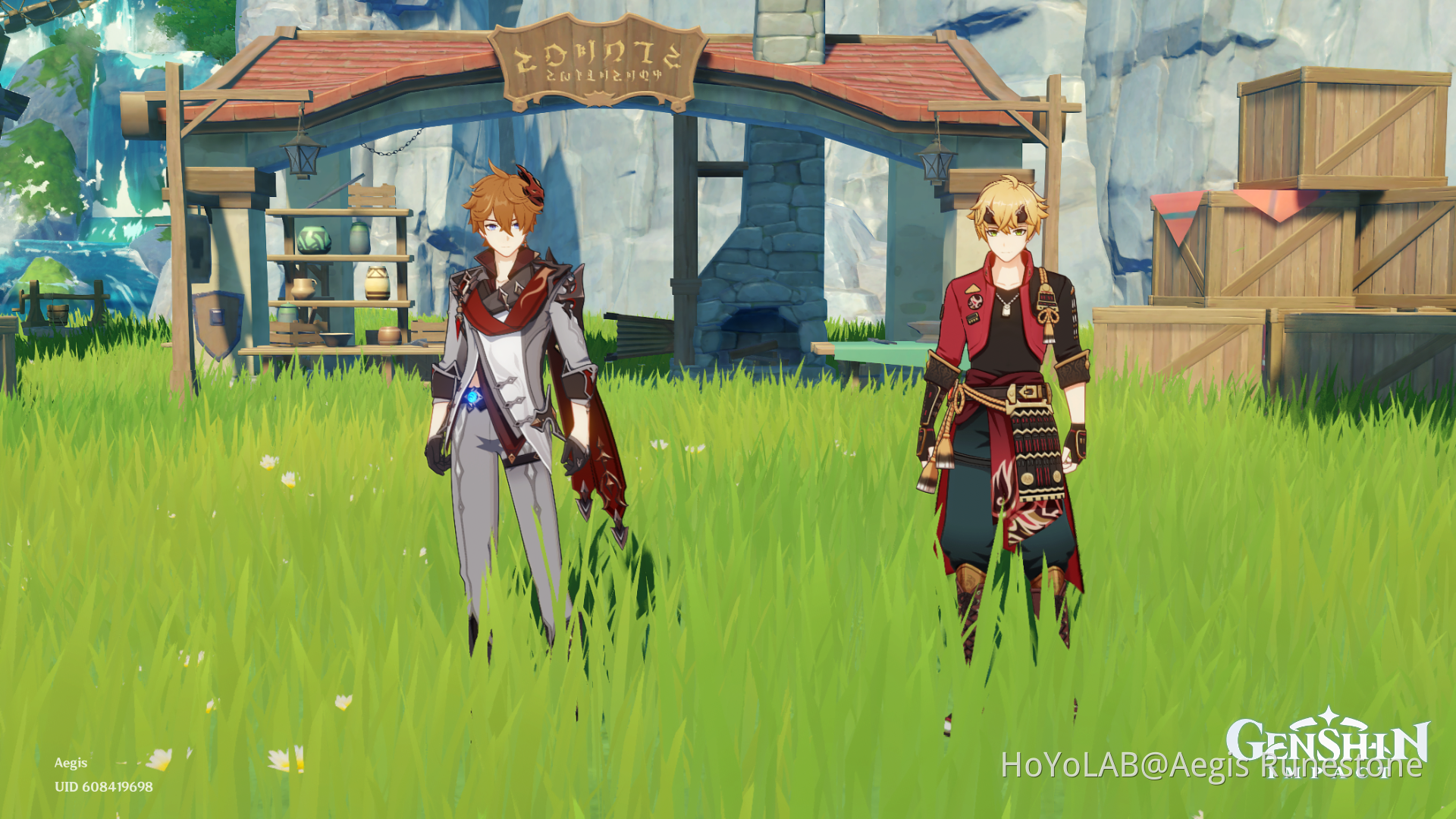 Some screenshots for the Thoma and Childe simps out there... Genshin ...