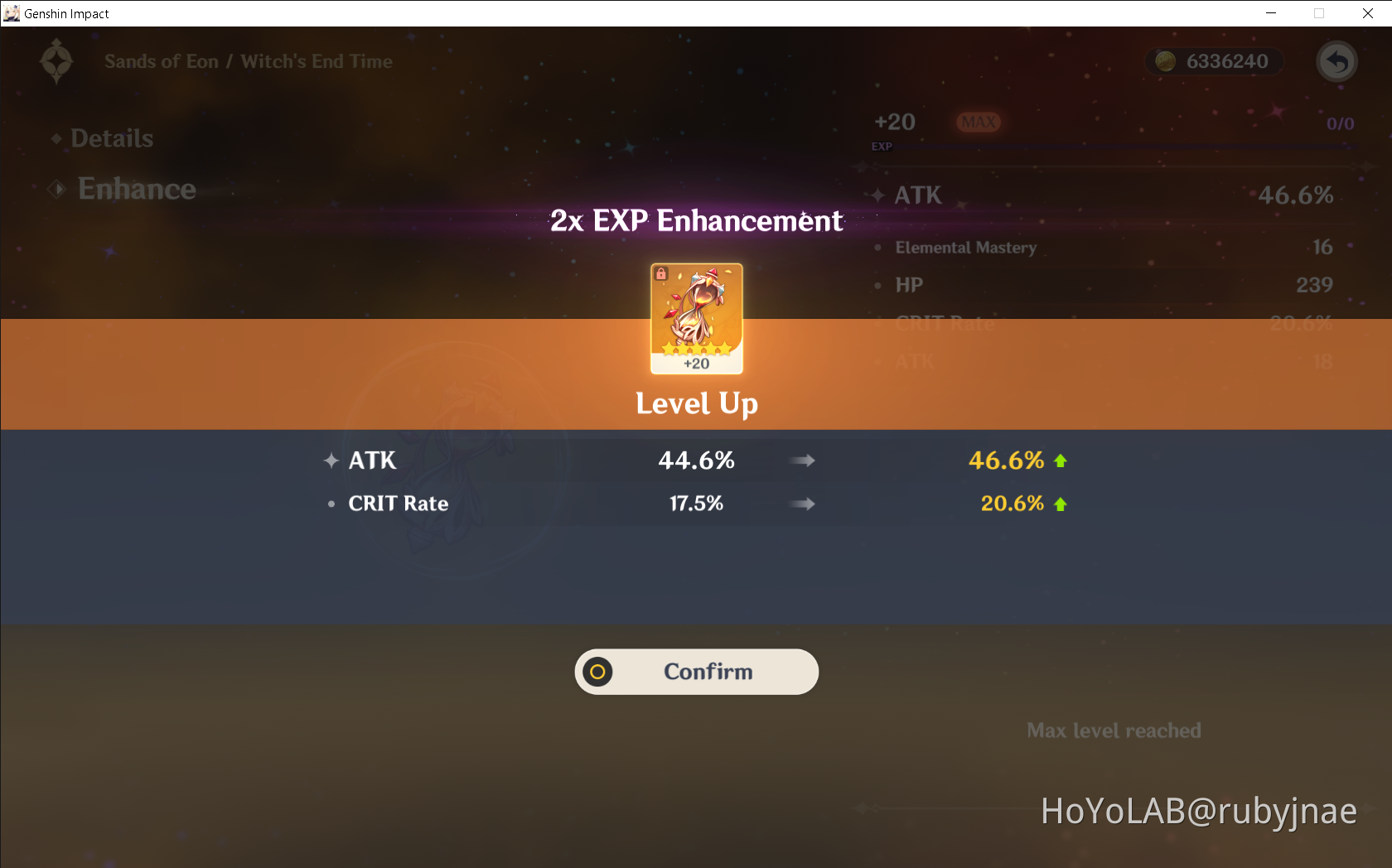 My highest crit rate!! Genshin Impact | HoYoLAB