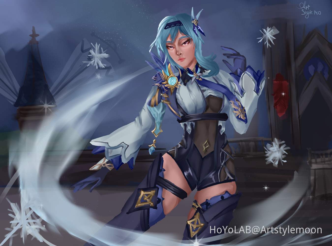 Эола Genshin Impact | HoYoLAB