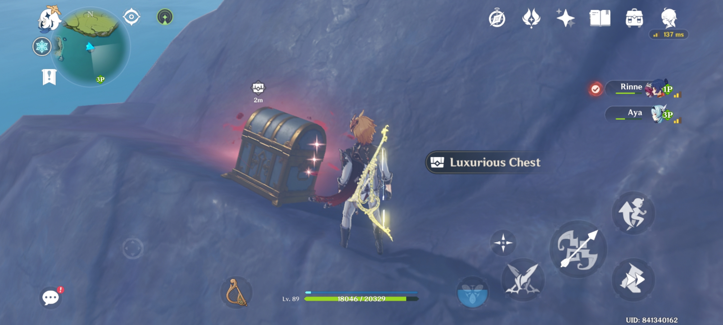 Luxurious Chest on Dragonspine HoYoverse Player Community