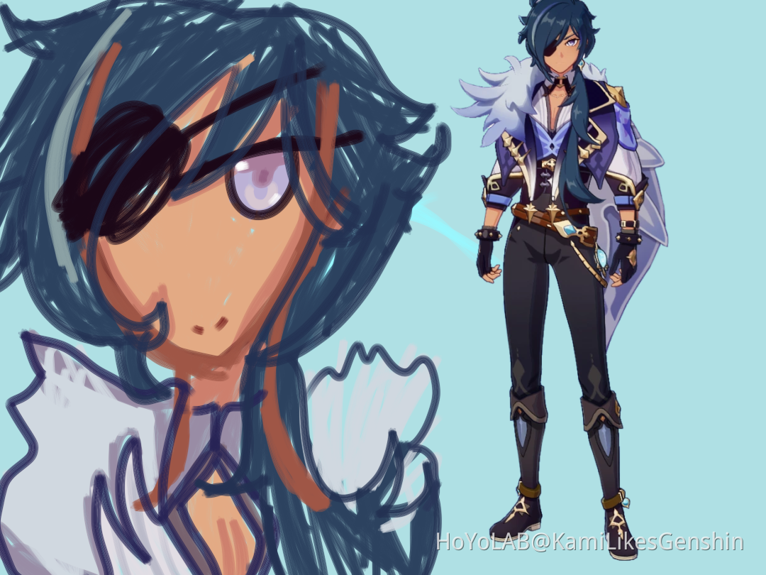 kayak and unluakcy Genshin Impact HoYoLAB