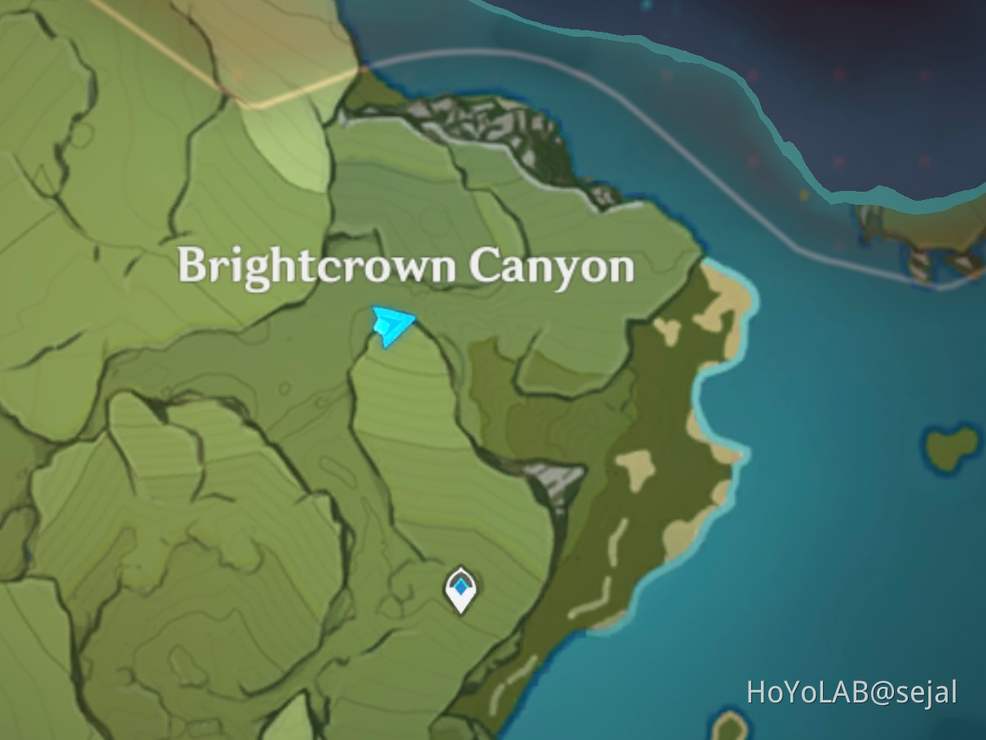 hidden missable chest in brightcrown canyon Genshin Impact HoYoLAB