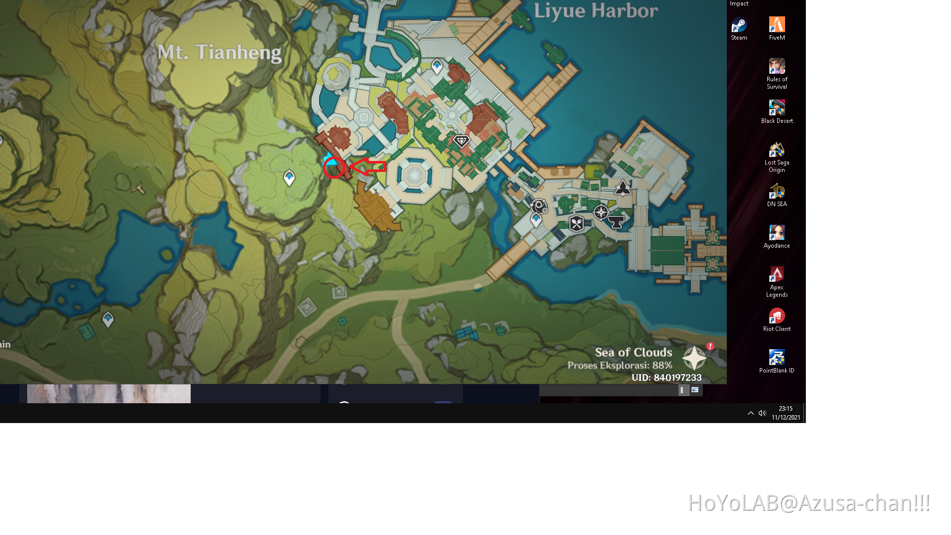 Hidden Precious Chest di Liyue Harbor Genshin Impact HoYoLAB