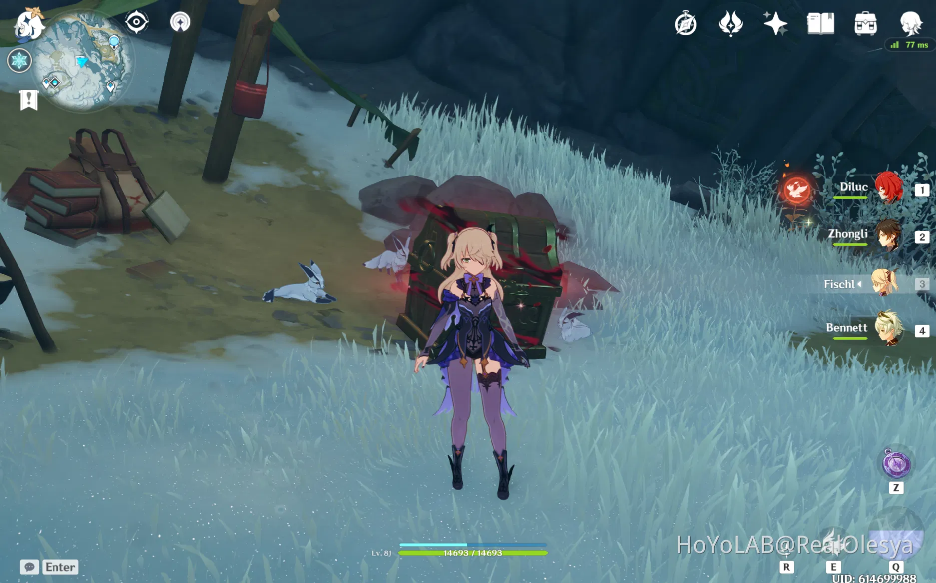 Dont to feed the foxes in Dragonspine Genshin Impact HoYoLAB