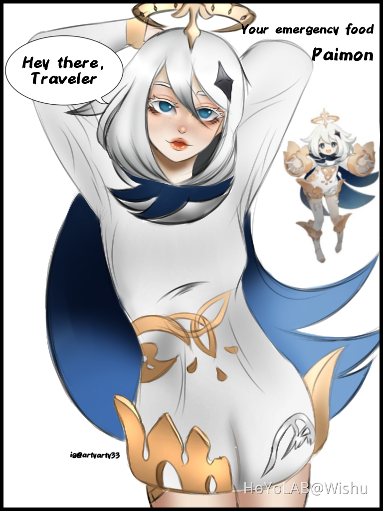 Hot Paimon kkk Genshin Impact | HoYoLAB