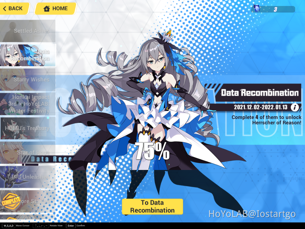 Mô hình giấy Anime Game Bronya Zaychik (Herrscher of Reason) - Honkai