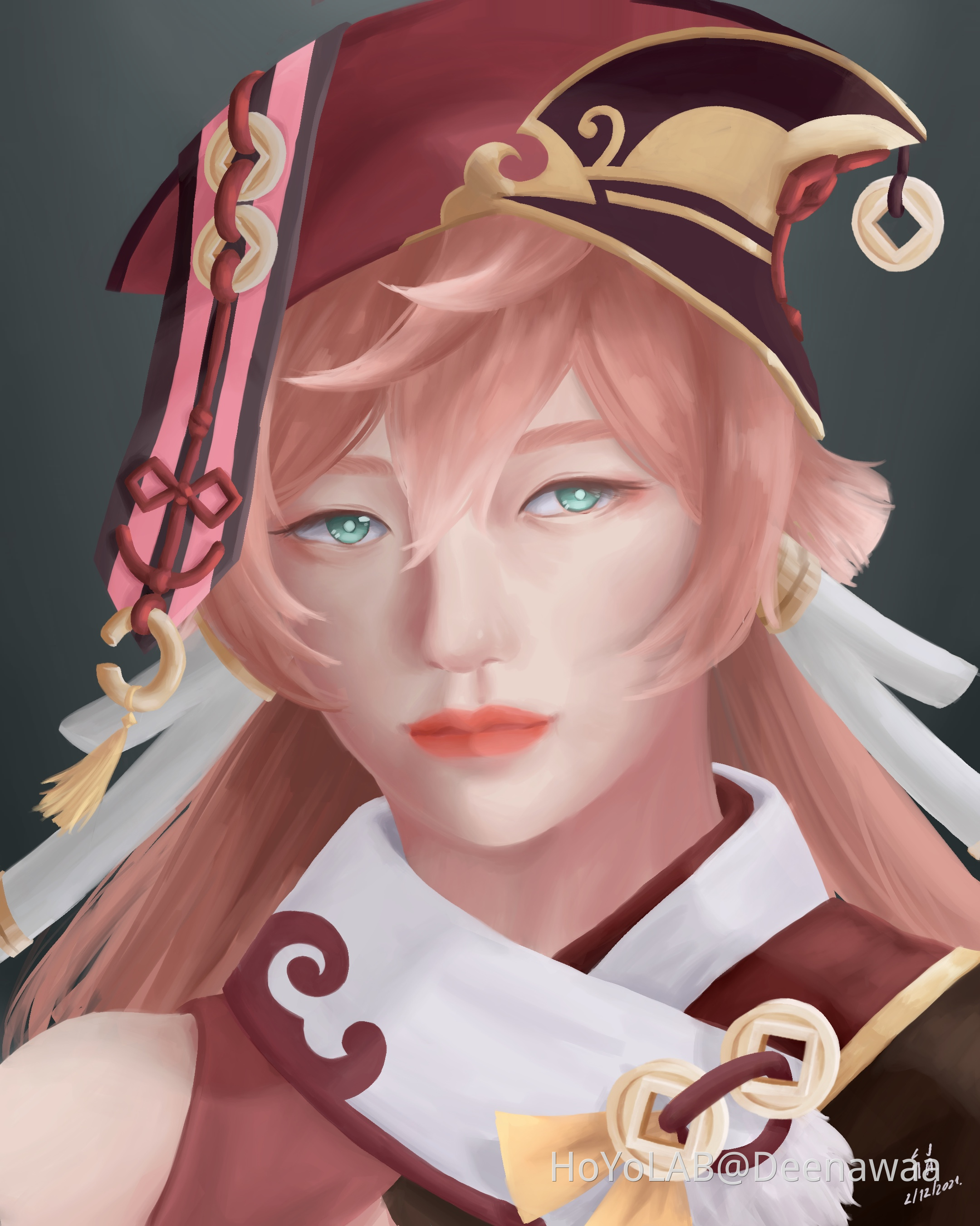 Yanfei Genshin Impact HoYoLAB