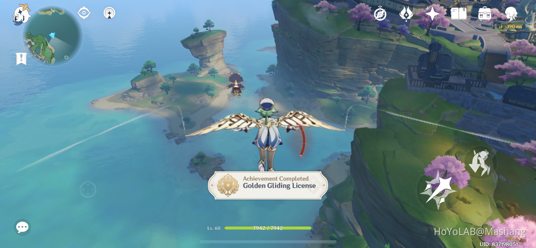 Secret gliding achievement Genshin Impact HoYoLAB
