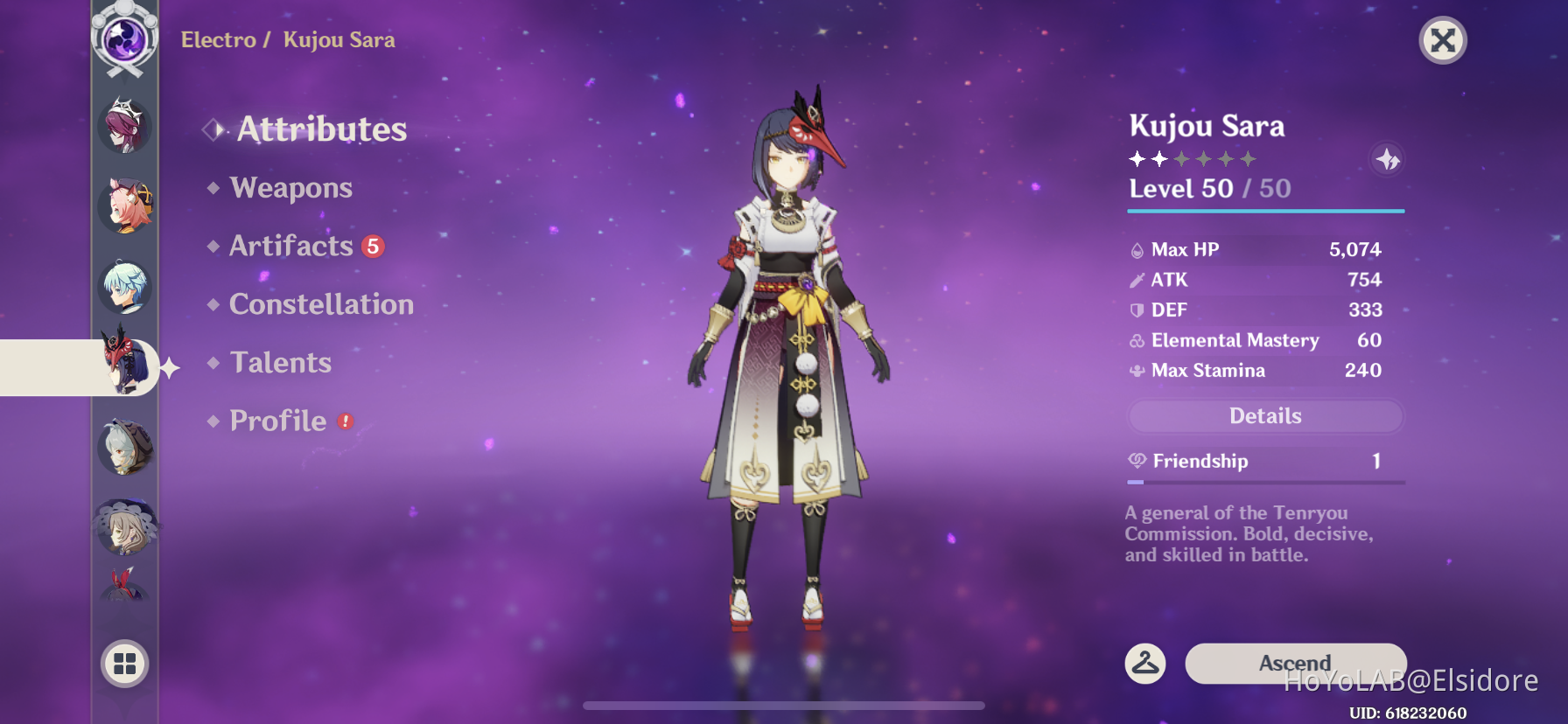 Should I build Kujou Sara? Genshin Impact | HoYoLAB