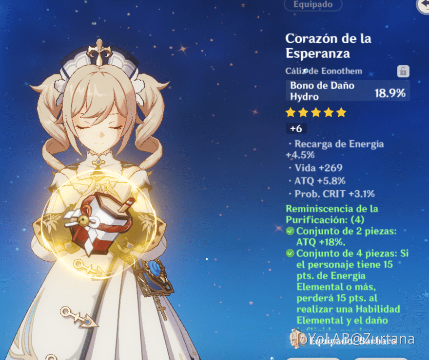 Build Bárbara DPS | Genshin Impact | HoYoLAB