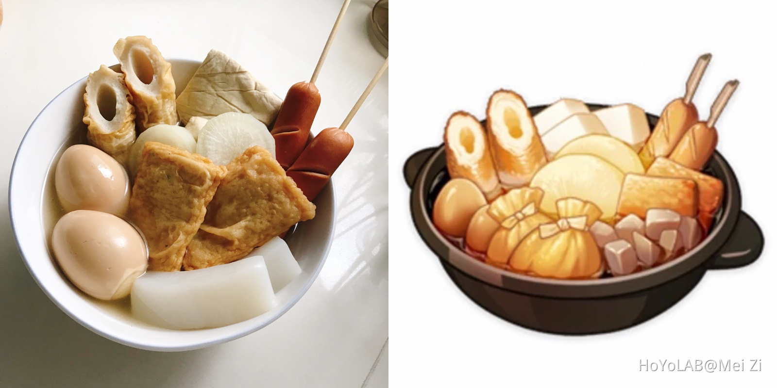 I made Rice Cake Soup irl! Genshin Impact HoYoLAB