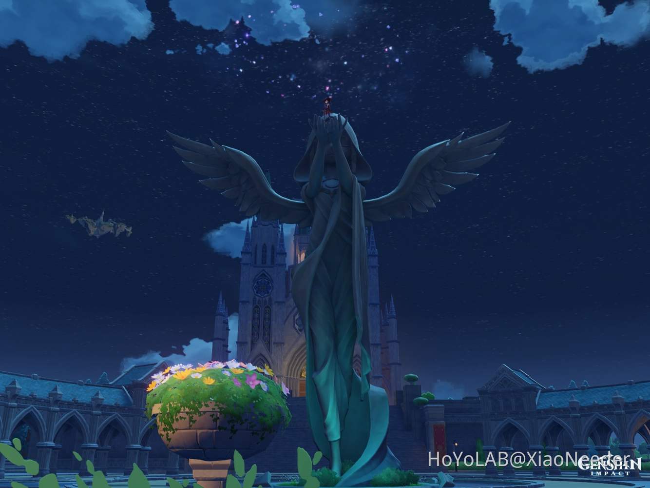 Pictures On Venti’s Statue! Genshin Impact HoYoLAB