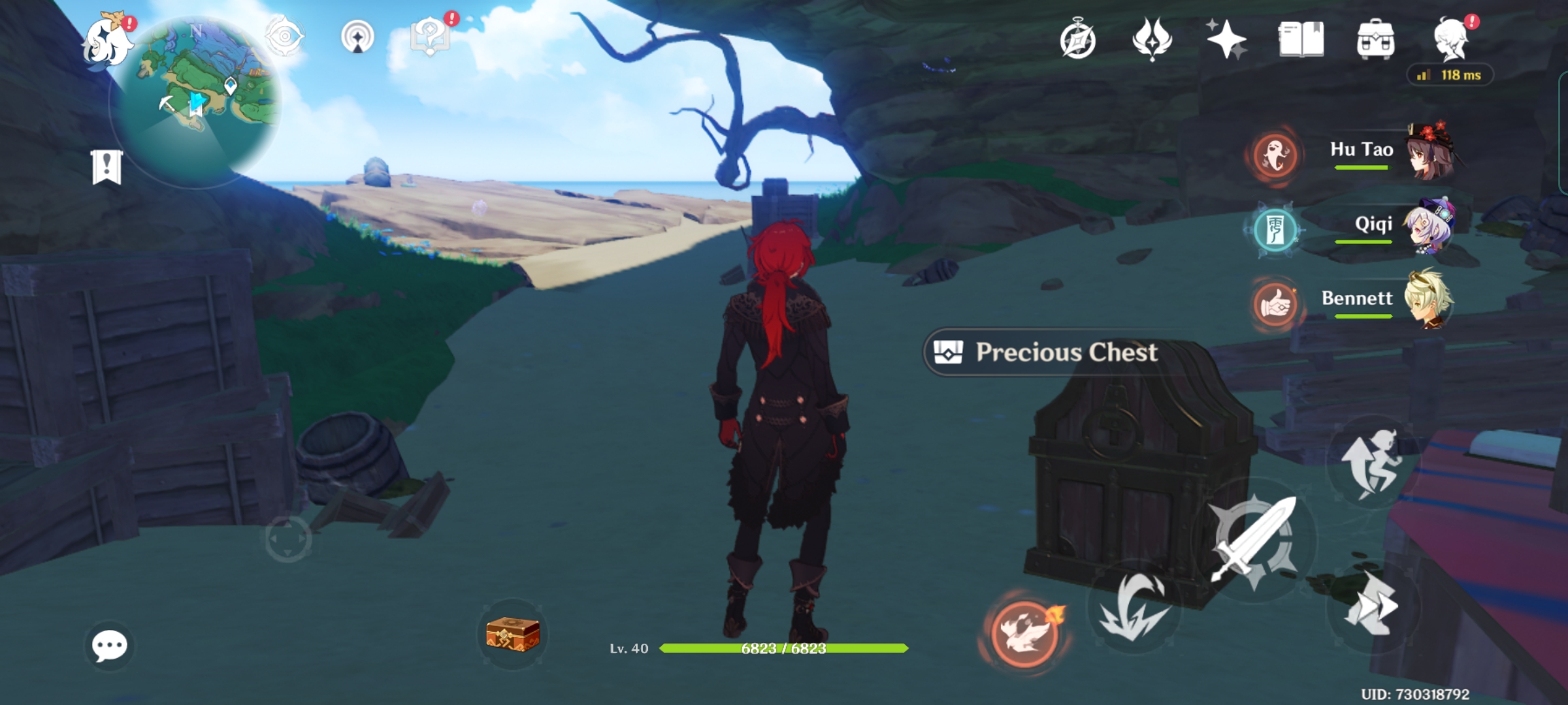 Hidden Precious Chest in Watatsumi Genshin Impact HoYoLAB