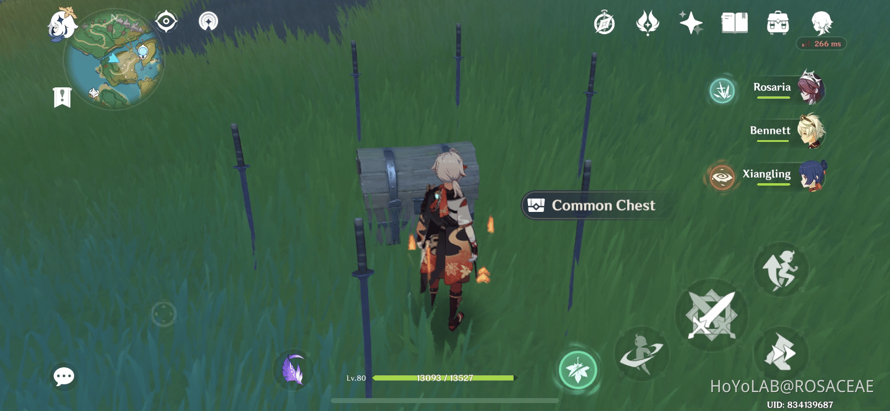 กล่อง Common Chest ที่ Higi Village Genshin Impact HoYoLAB