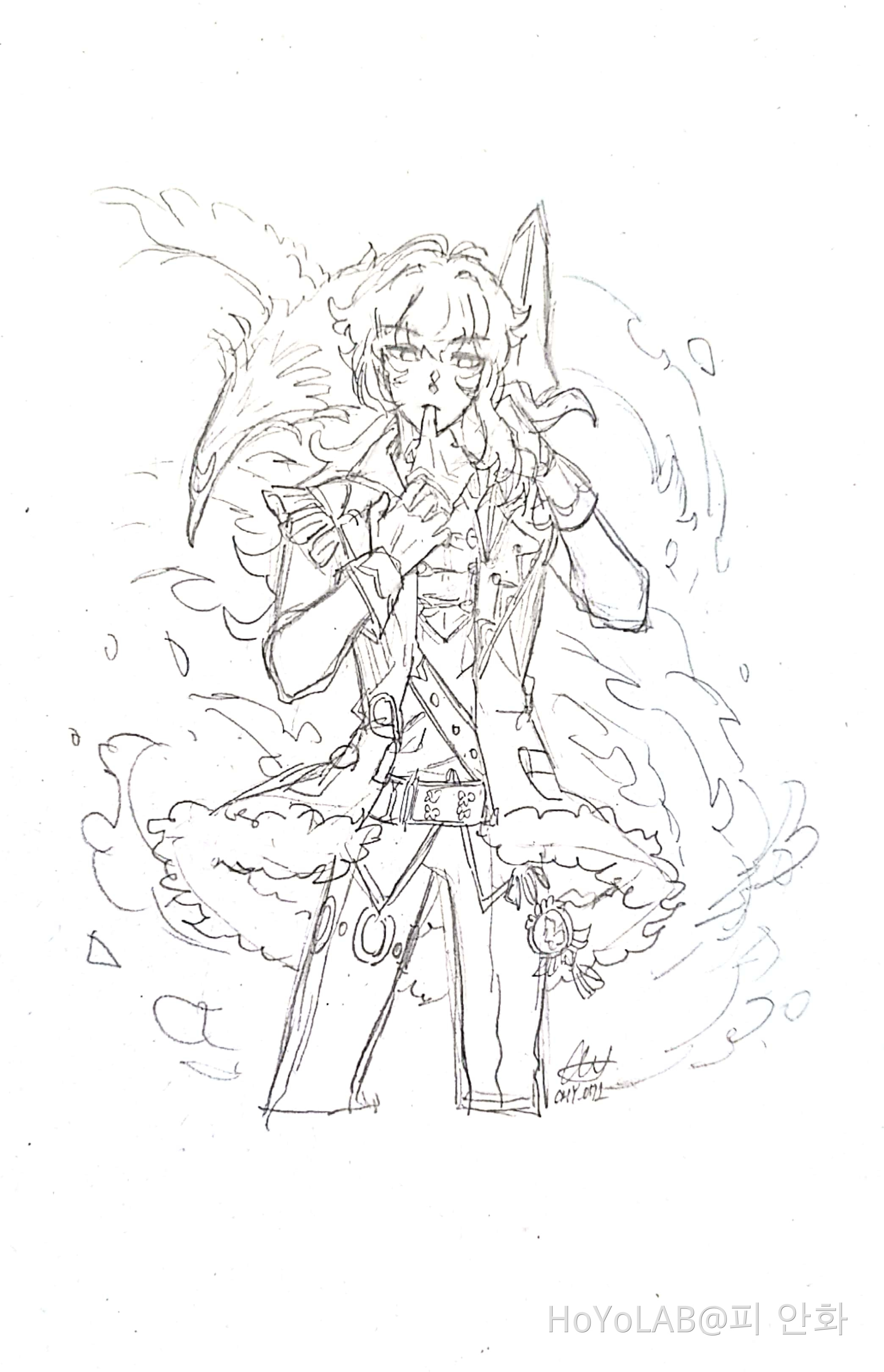 Diluc Genshin Impact HoYoLAB