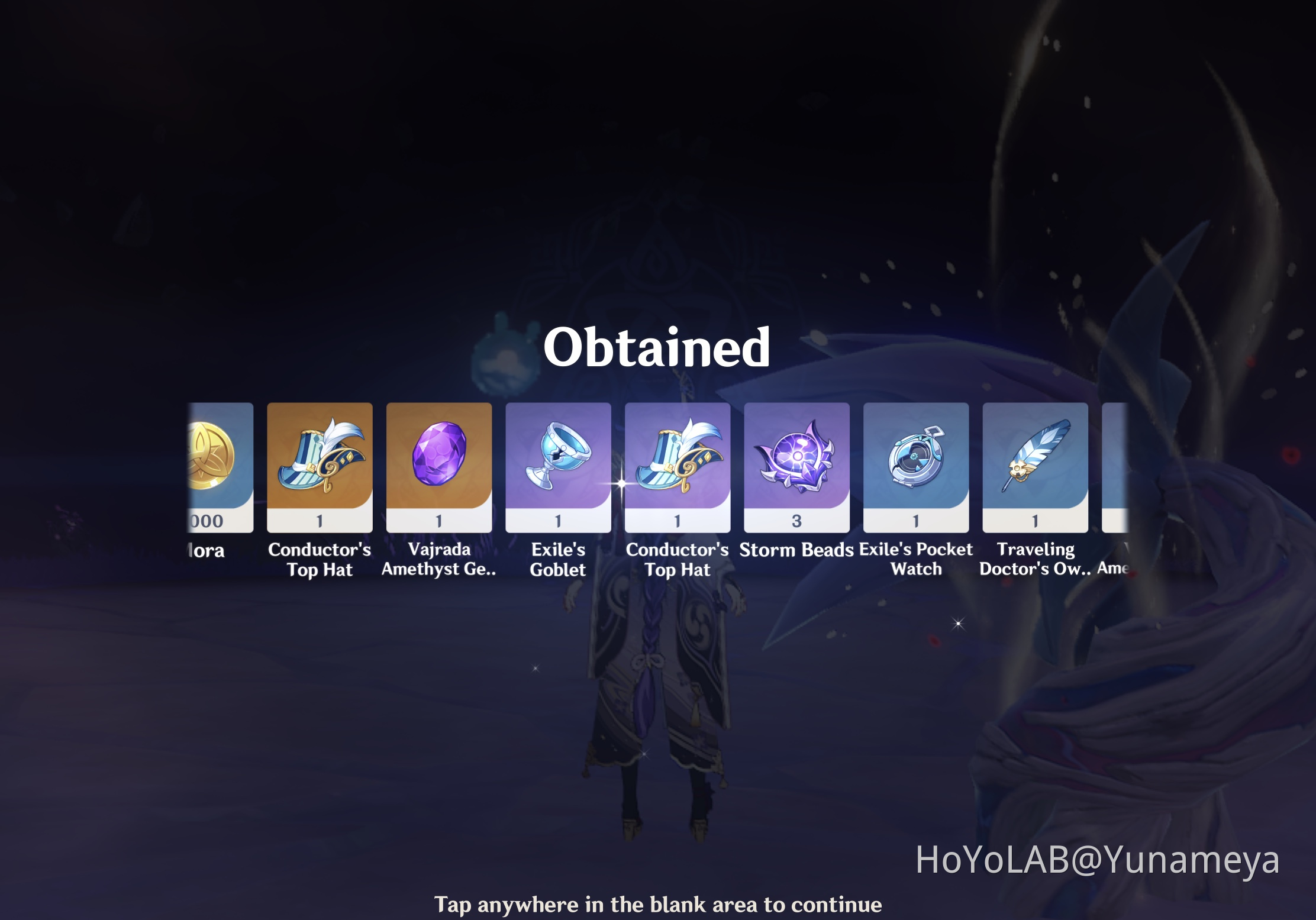 3 boss mat drops and a gemstone Genshin Impact HoYoLAB