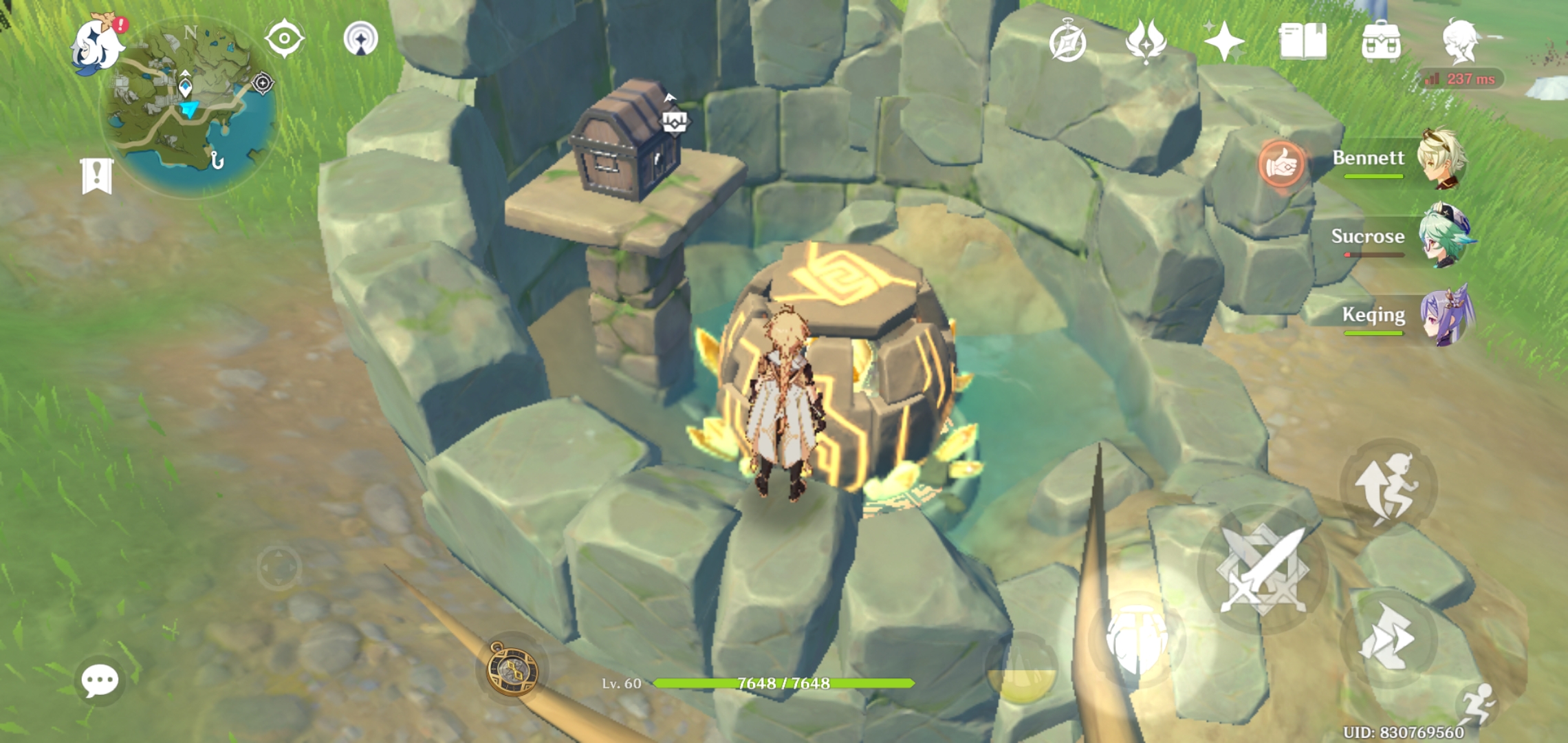 Bishui plain waypoint genshin impact