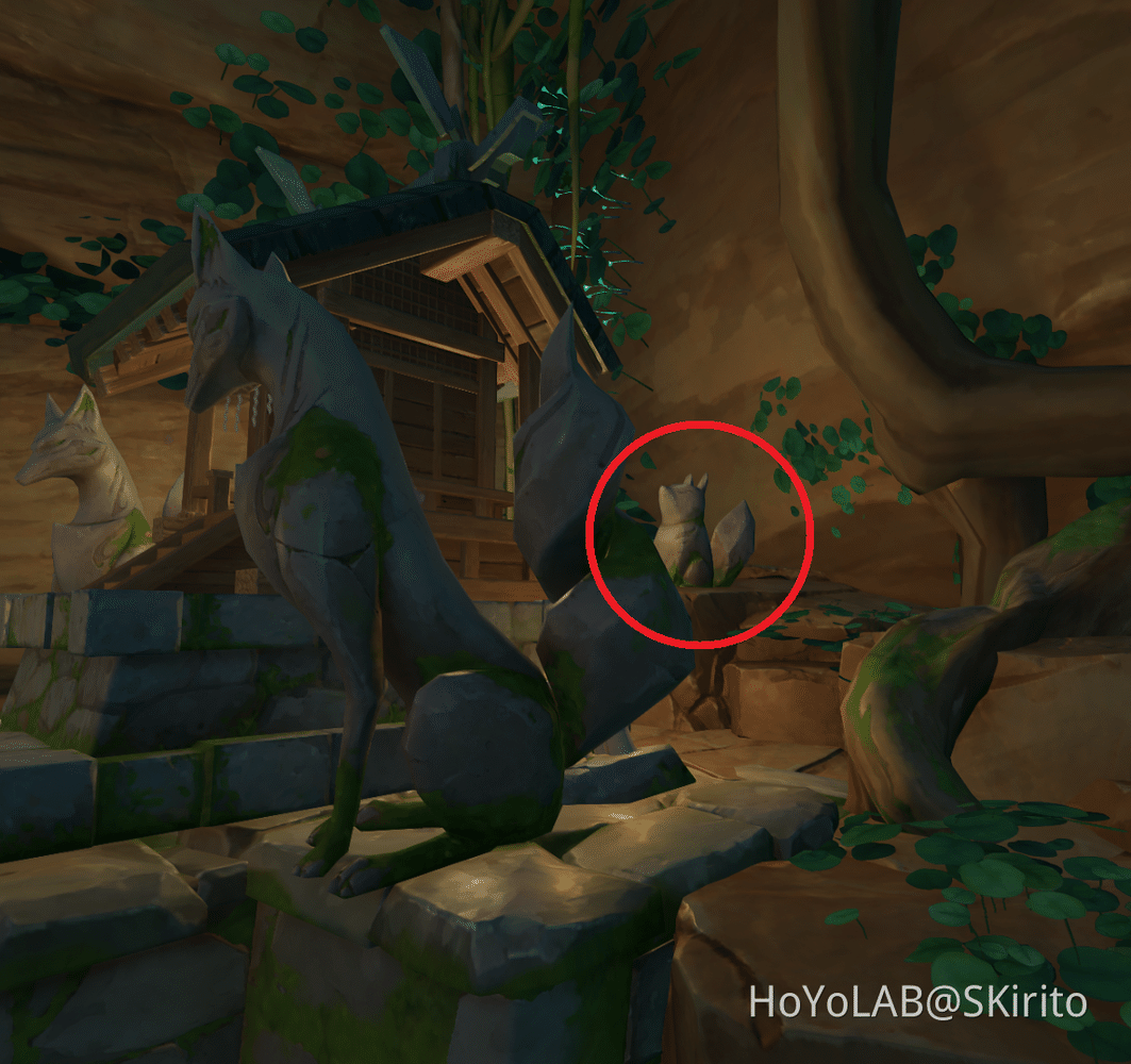 Luxurious Chest below Grand Narukami Shrine. Genshin Impact HoYoLAB