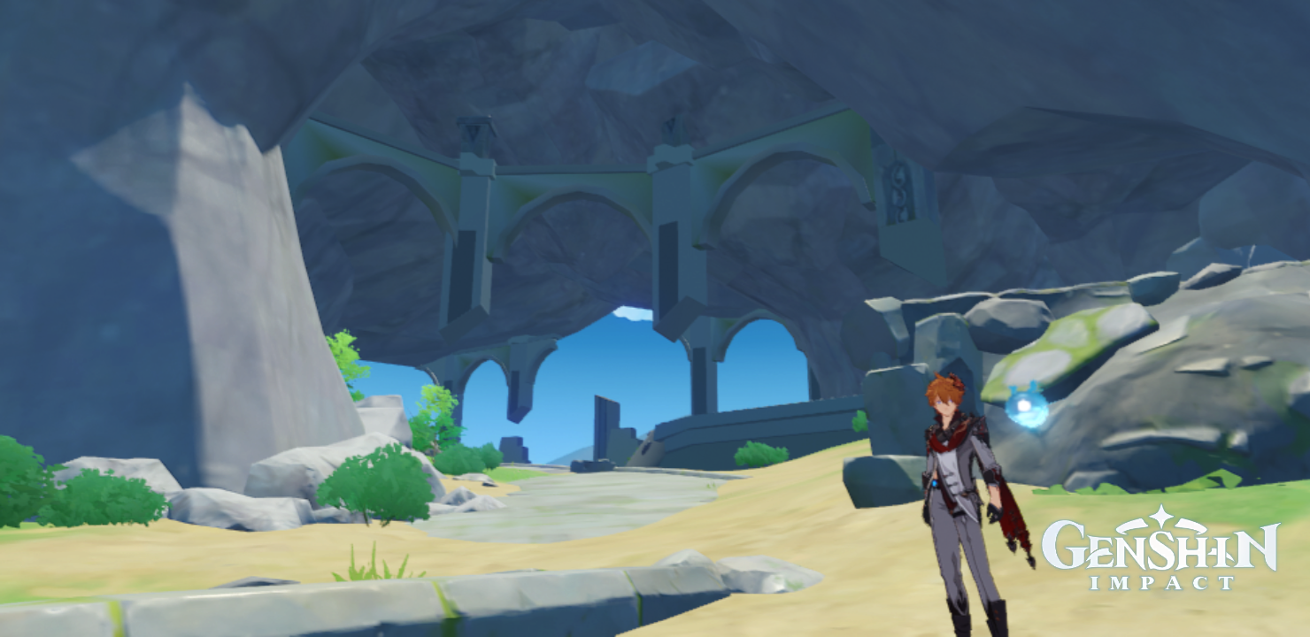 Revisiting Brightcrown, in pixelated Genshin Impact HoYoLAB