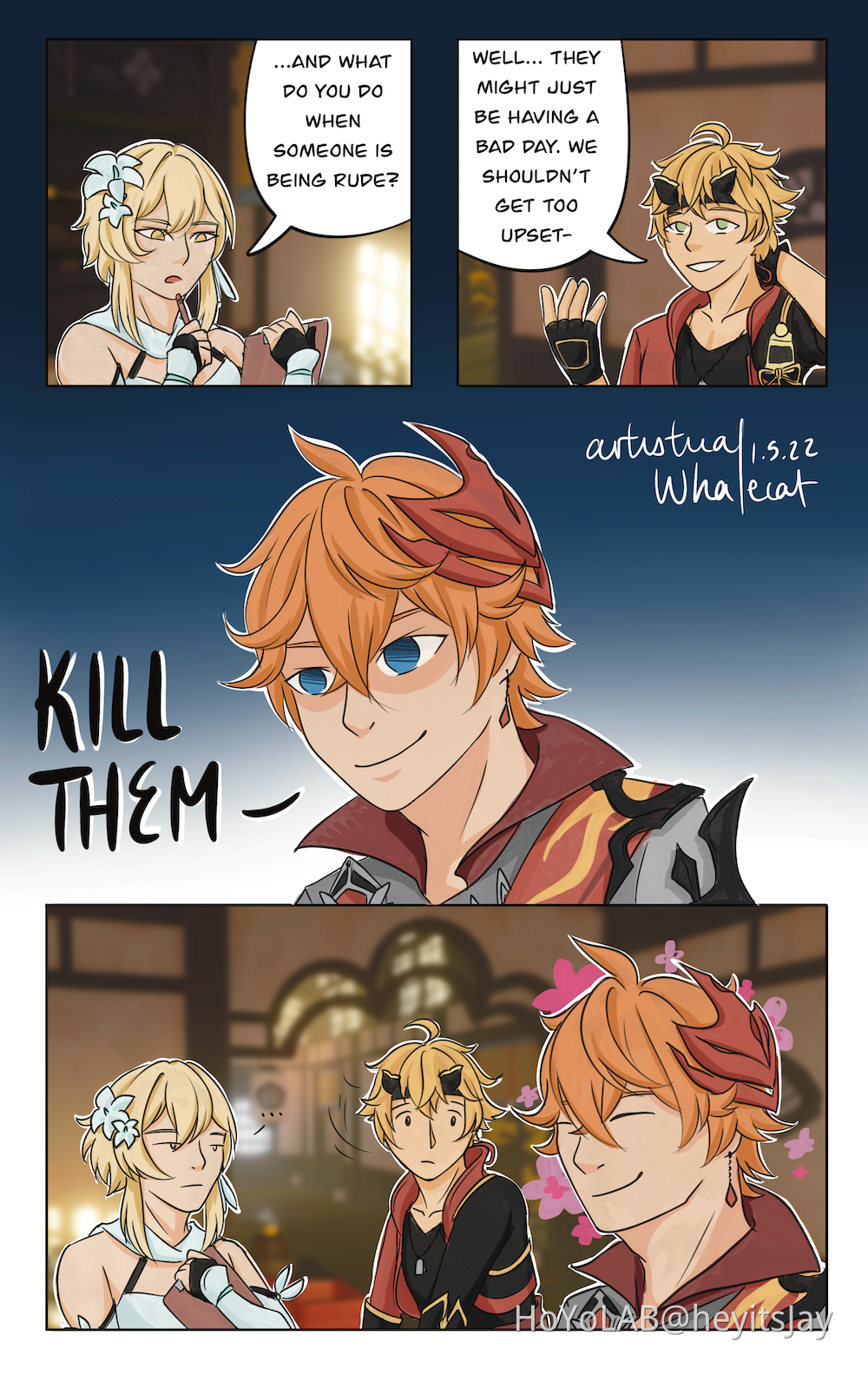 Thoma vs Childe Genshin Impact | HoYoLAB