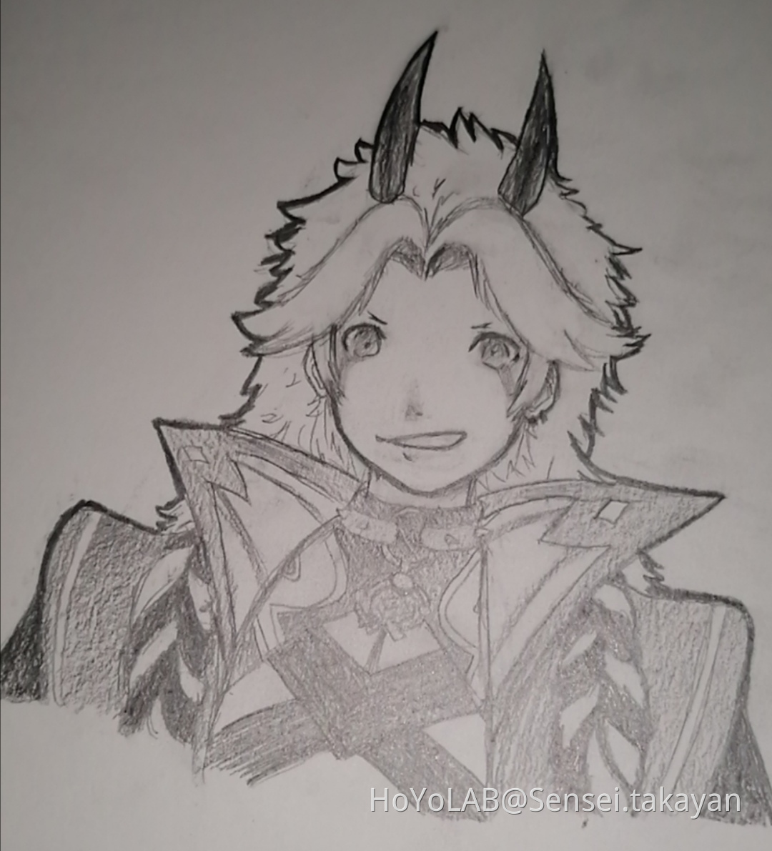 Drew Arataki Itto In The Persona 5 Artstyle HoYoverse Player 