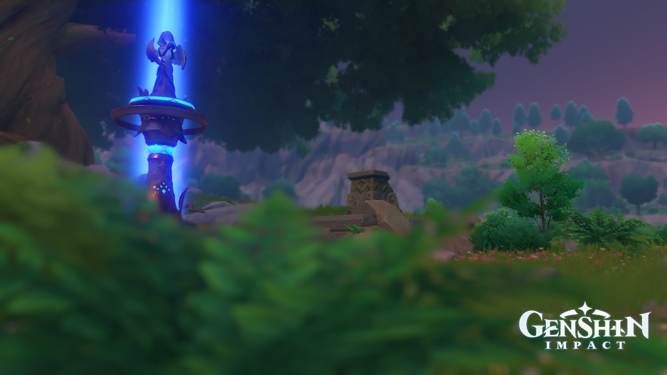 Statue of the seven Genshin Impact HoYoLAB