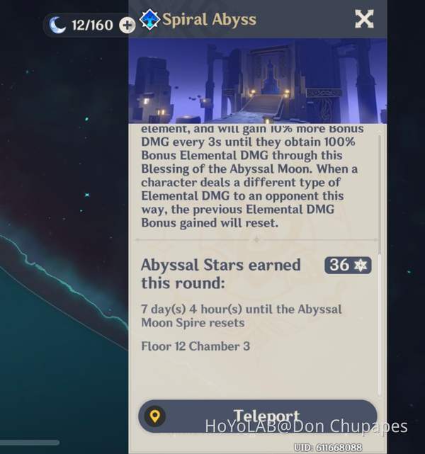 Spiral Abyss Mihoyo Player Community