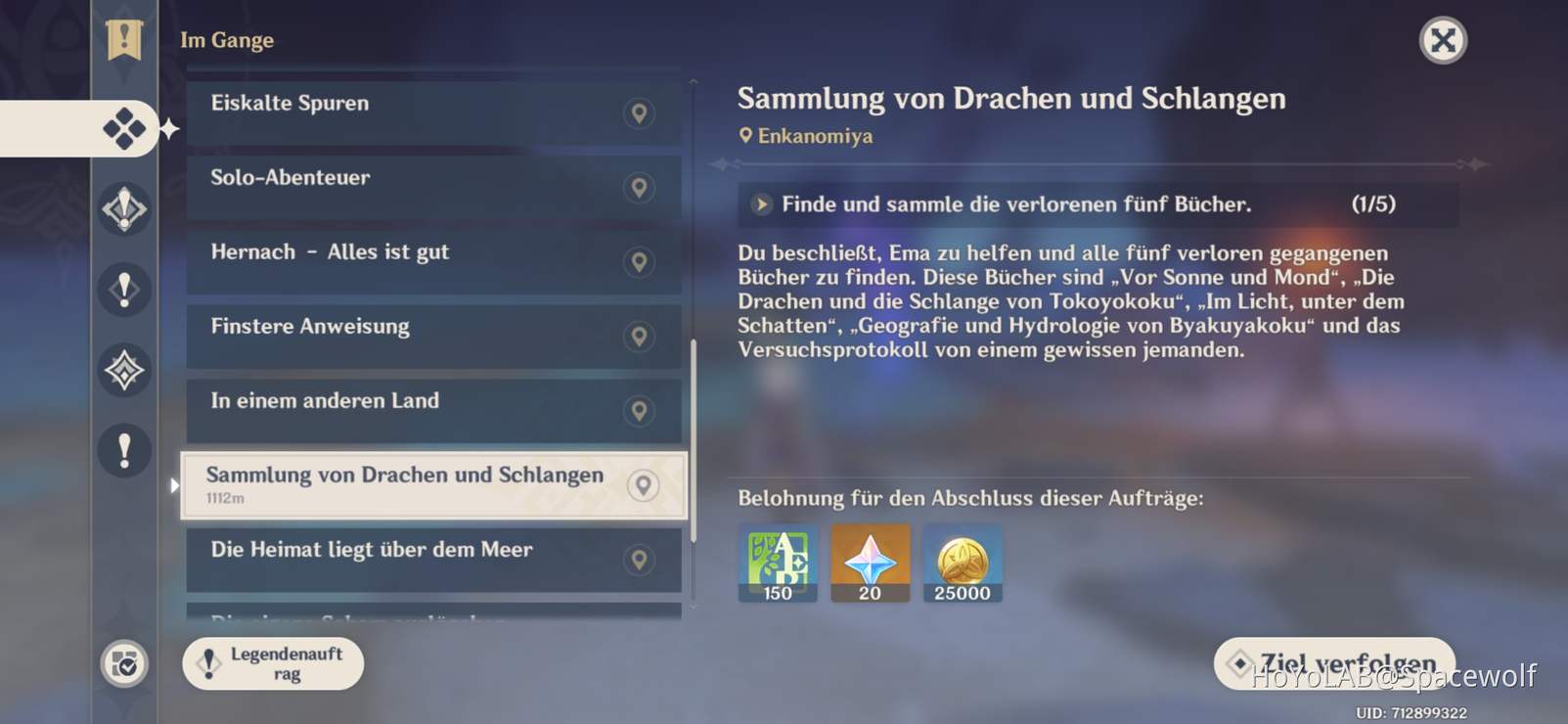 [Strategie zur Version 2.4] Guide zur Weltenquest "Sammlung von Drachen