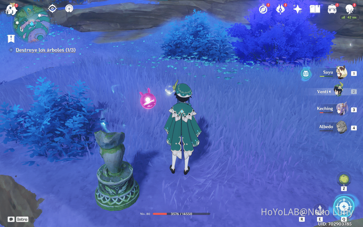 Seelie escondido (Isla Watatsumi) Genshin Impact HoYoLAB