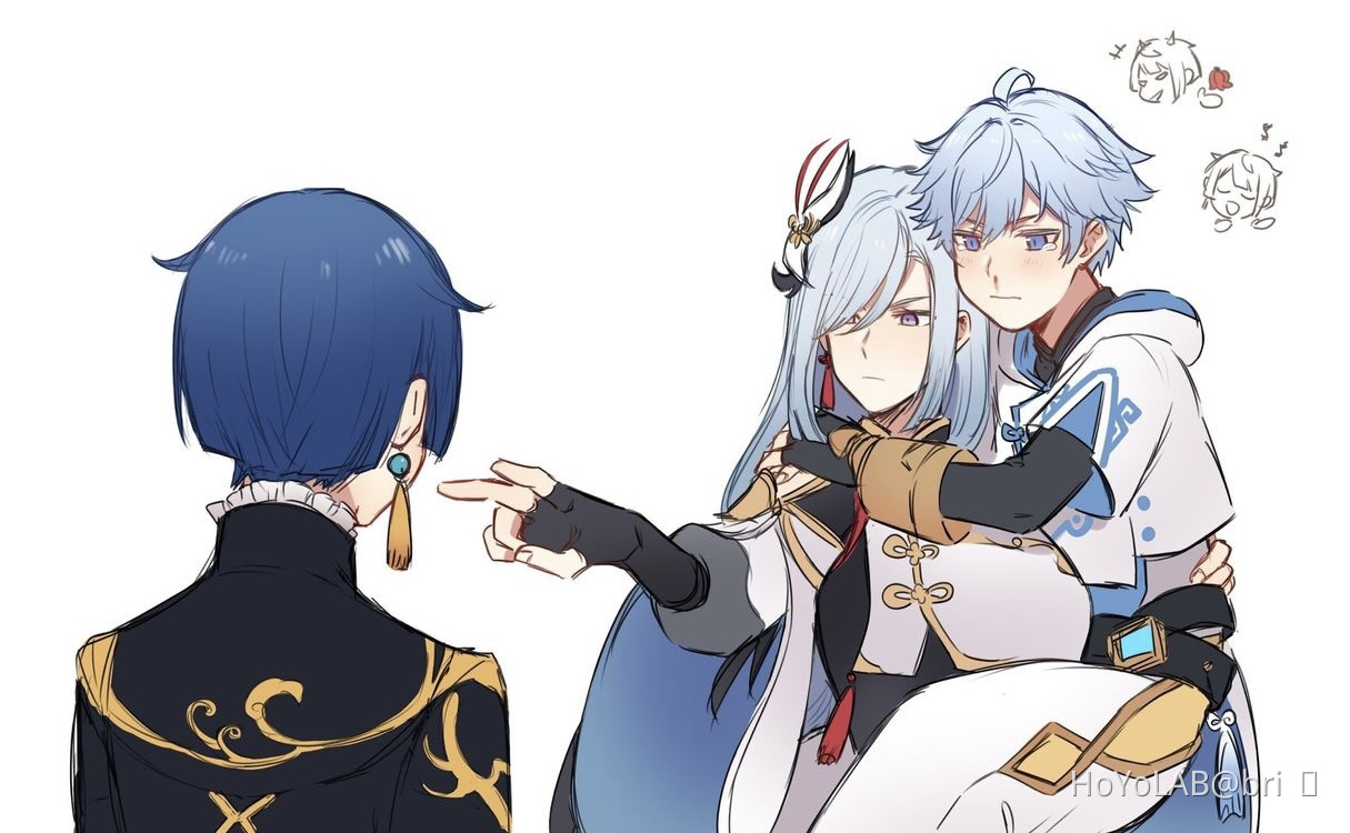 loving the shenhe & chongyun dynamic miHoYo Player Community