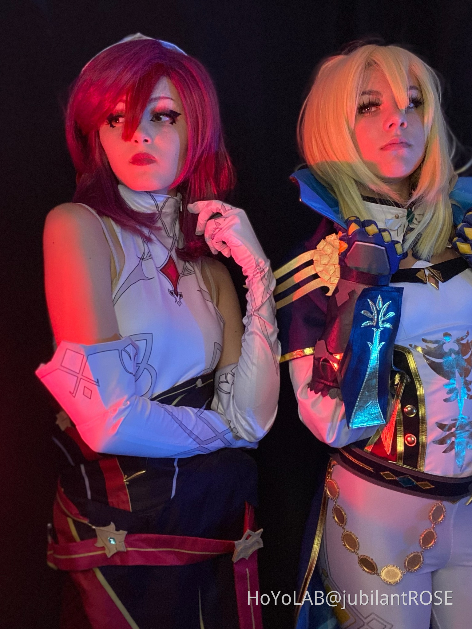 Jean and Rosaria cosplay Genshin Impact HoYoLAB