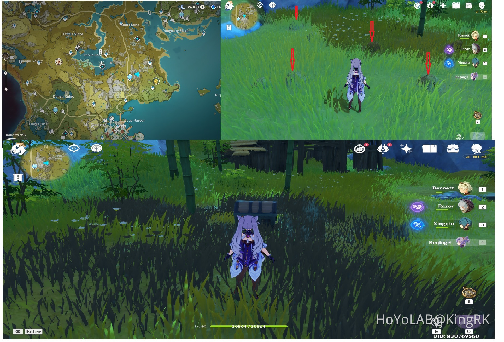 HIDDEN EXQUISITE CHEST IN LIYUE NEAR LIYUE HARBOUR STATUE OF SEVEN