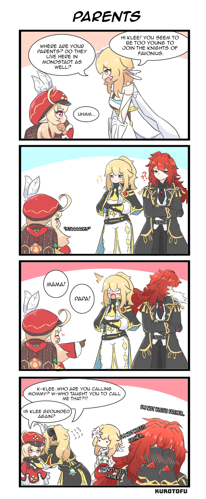 Klee parents Genshin Impact HoYoLAB