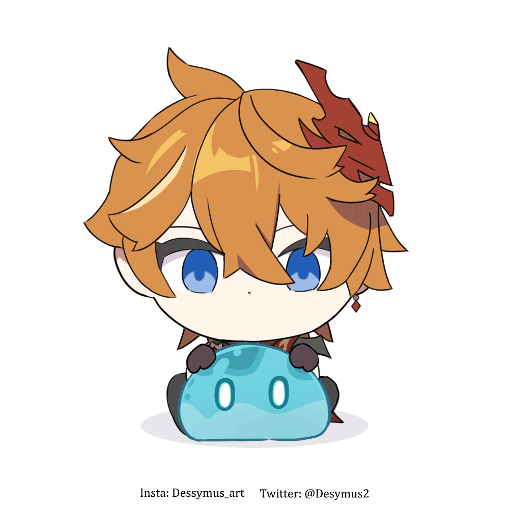 Chibi Childe GIF Genshin Impact | HoYoLAB