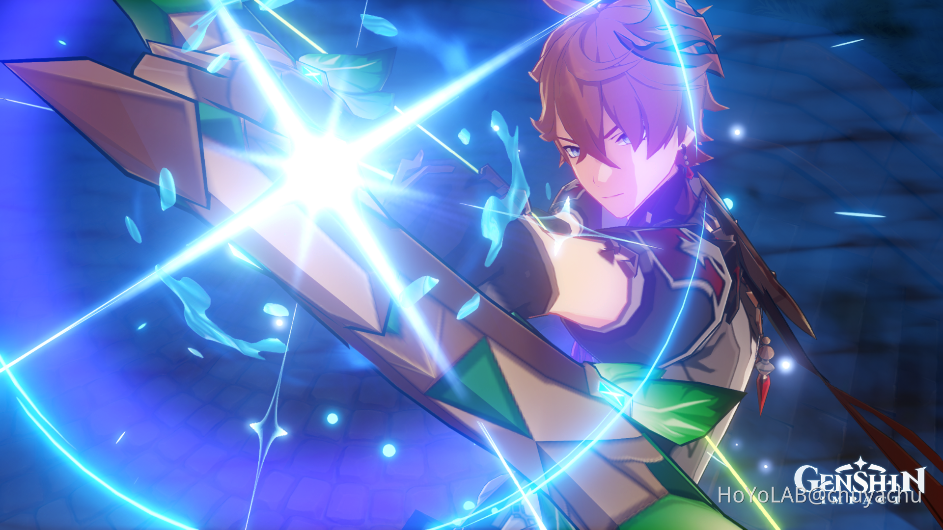 tortilla chip tartaglia childe Genshin Impact HoYoLAB