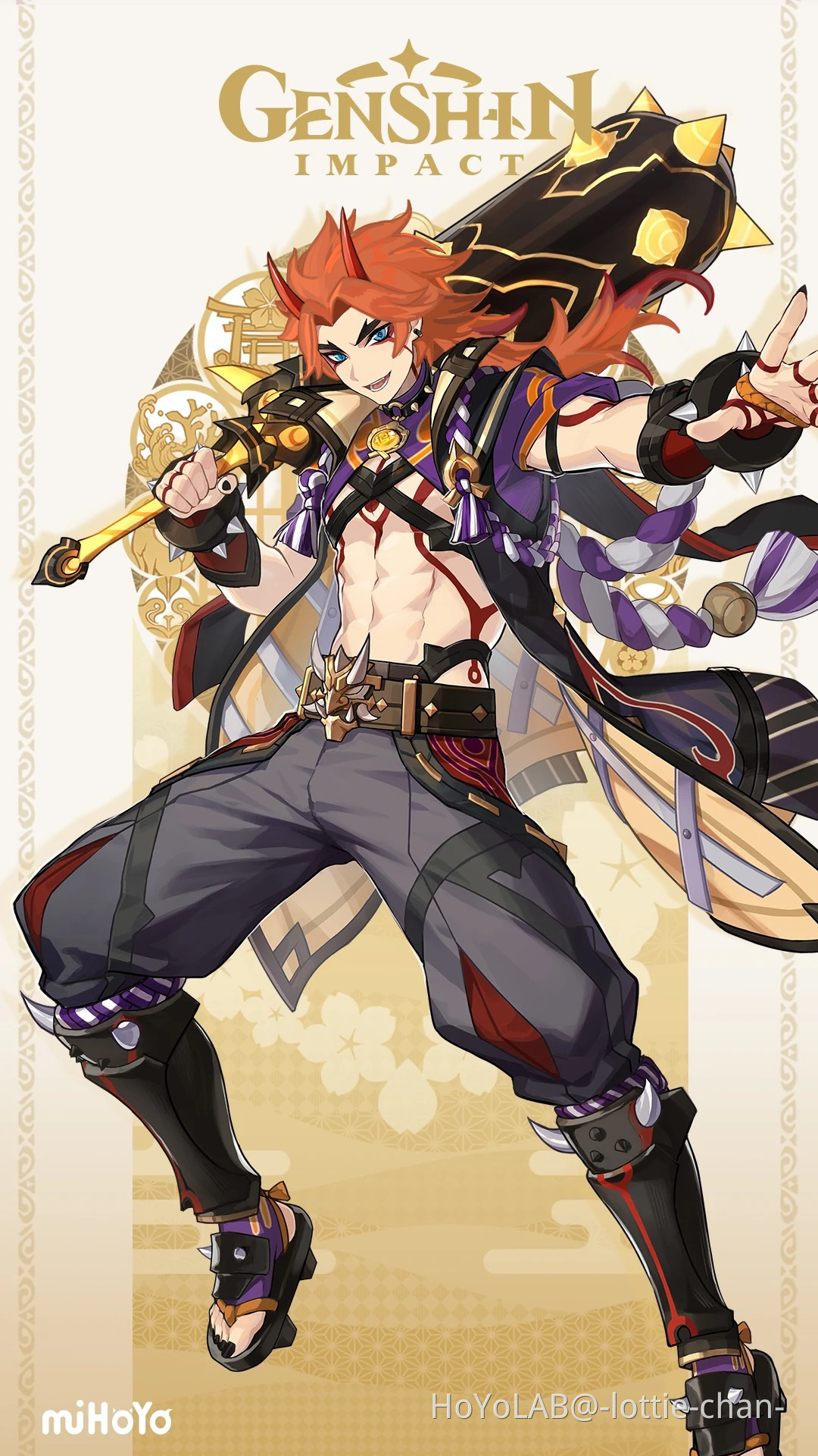 Ginger Itto Genshin Impact HoYoLAB