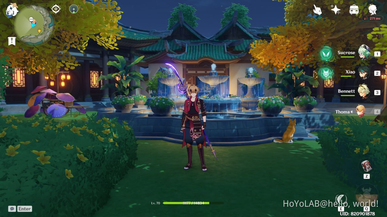 My Teapot and Thoma Genshin Impact HoYoLAB