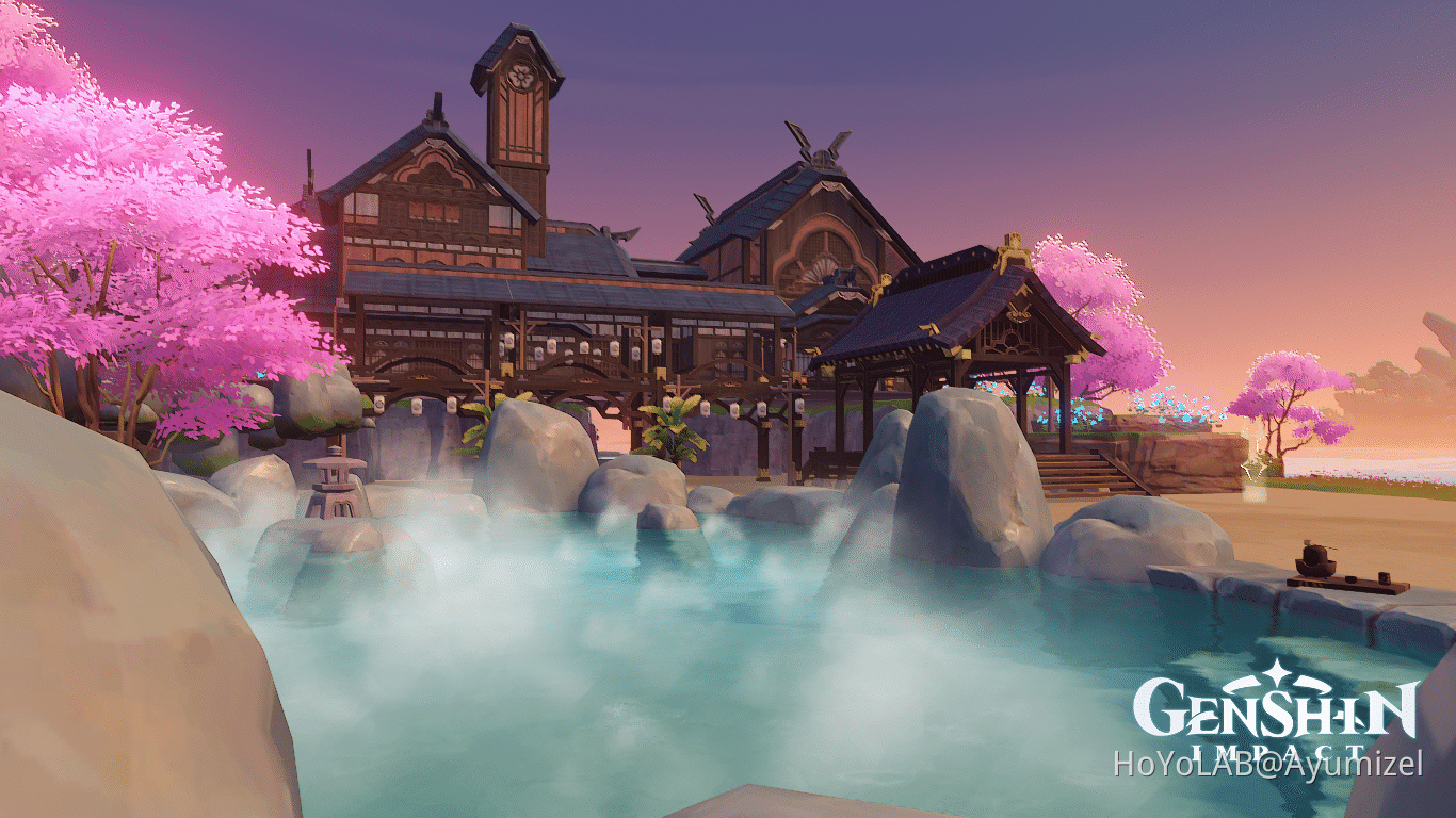 Home of the Lilac Dreams | Inazuma Mansion Genshin Impact | HoYoLAB