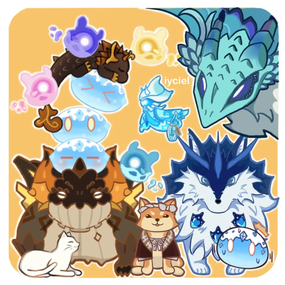 Genshin Creatures I (2021ver) Genshin Impact | HoYoLAB