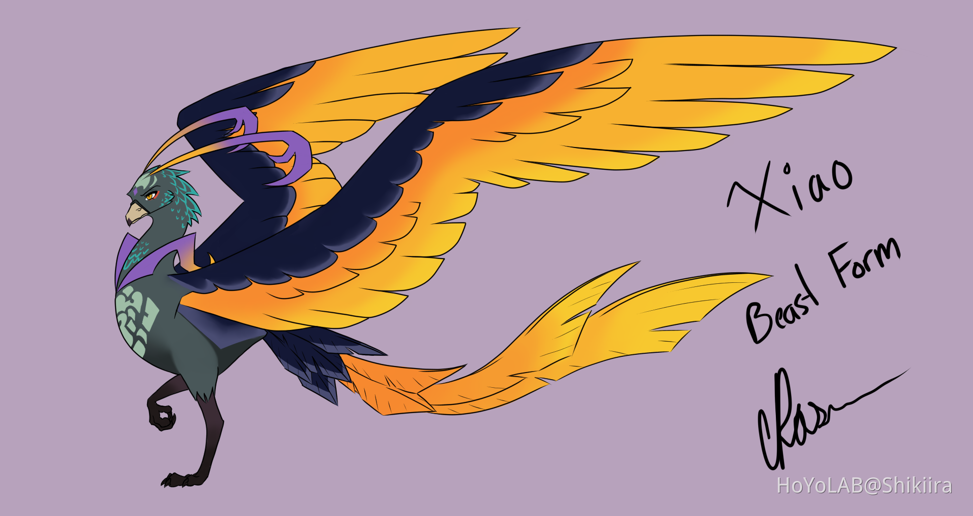 Xiao Illuminated form Genshin Impact HoYoLAB