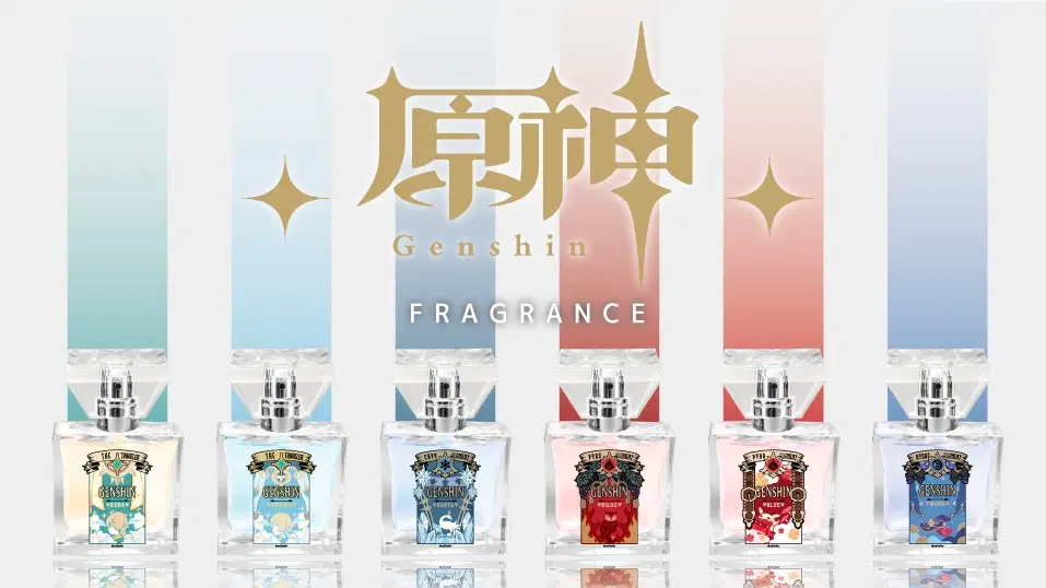 News] Genshin Perfume 🍶 + 90° LED Ad @ Singapore + Klee App